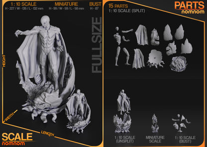 Figurine Femto - Berserk de chez NomNom Figurines [75mm // 1/10ème // Buste]