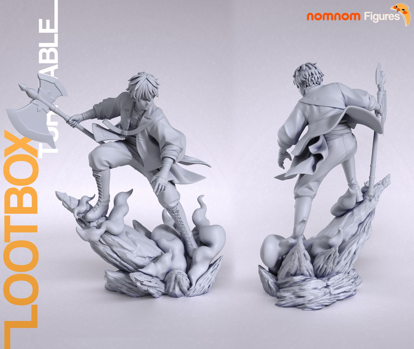 Figurine Stark - Frieren Beyond Journey_s End de chez NomNom Figurines [100mm]