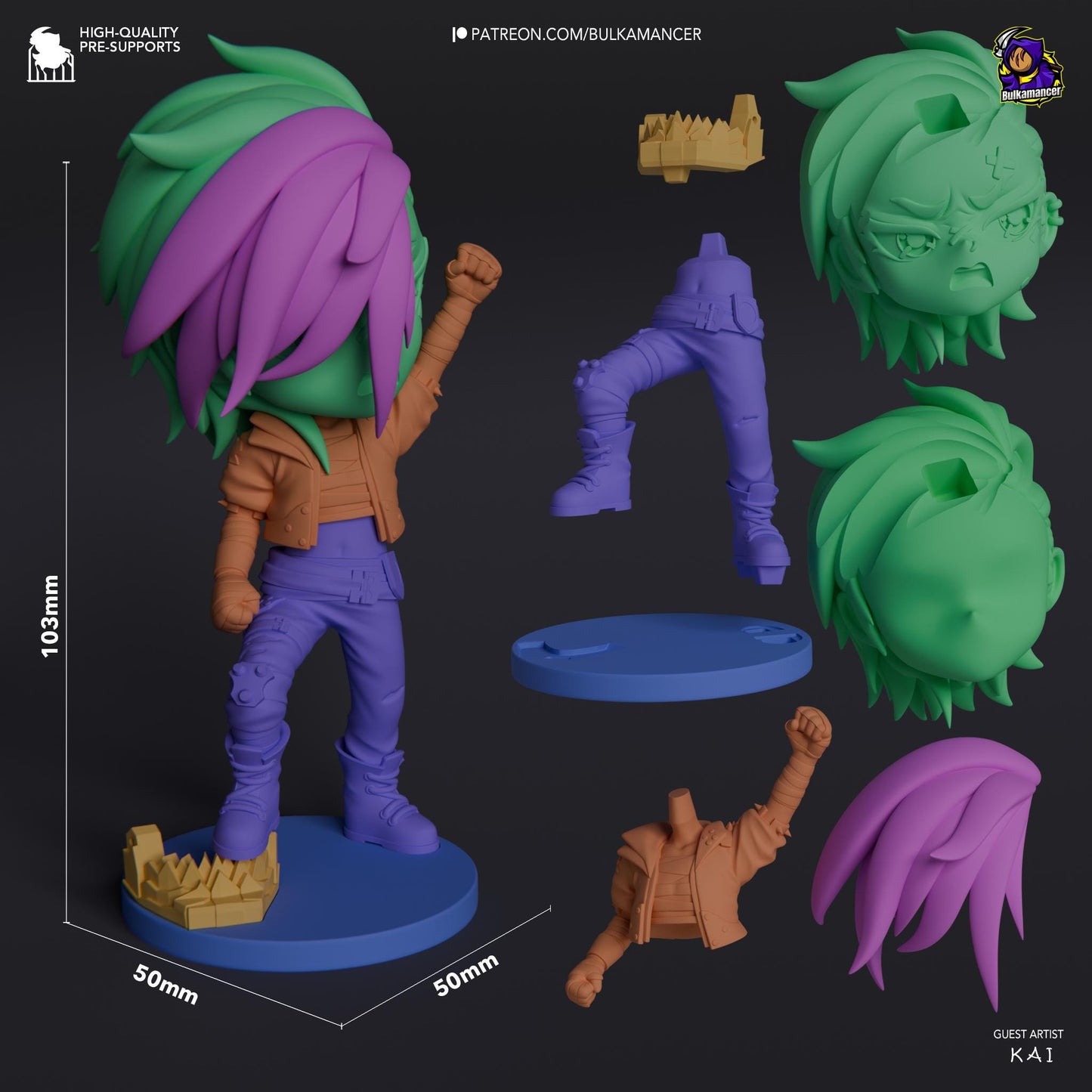 Chibi Victorious Brawler de chez Bulkamancer