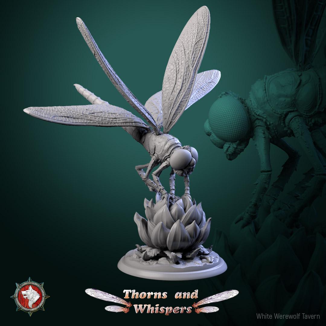 Figurine Dragonfly de chez WW Tavern dans l'univers Thorns and Whispers [50mm]