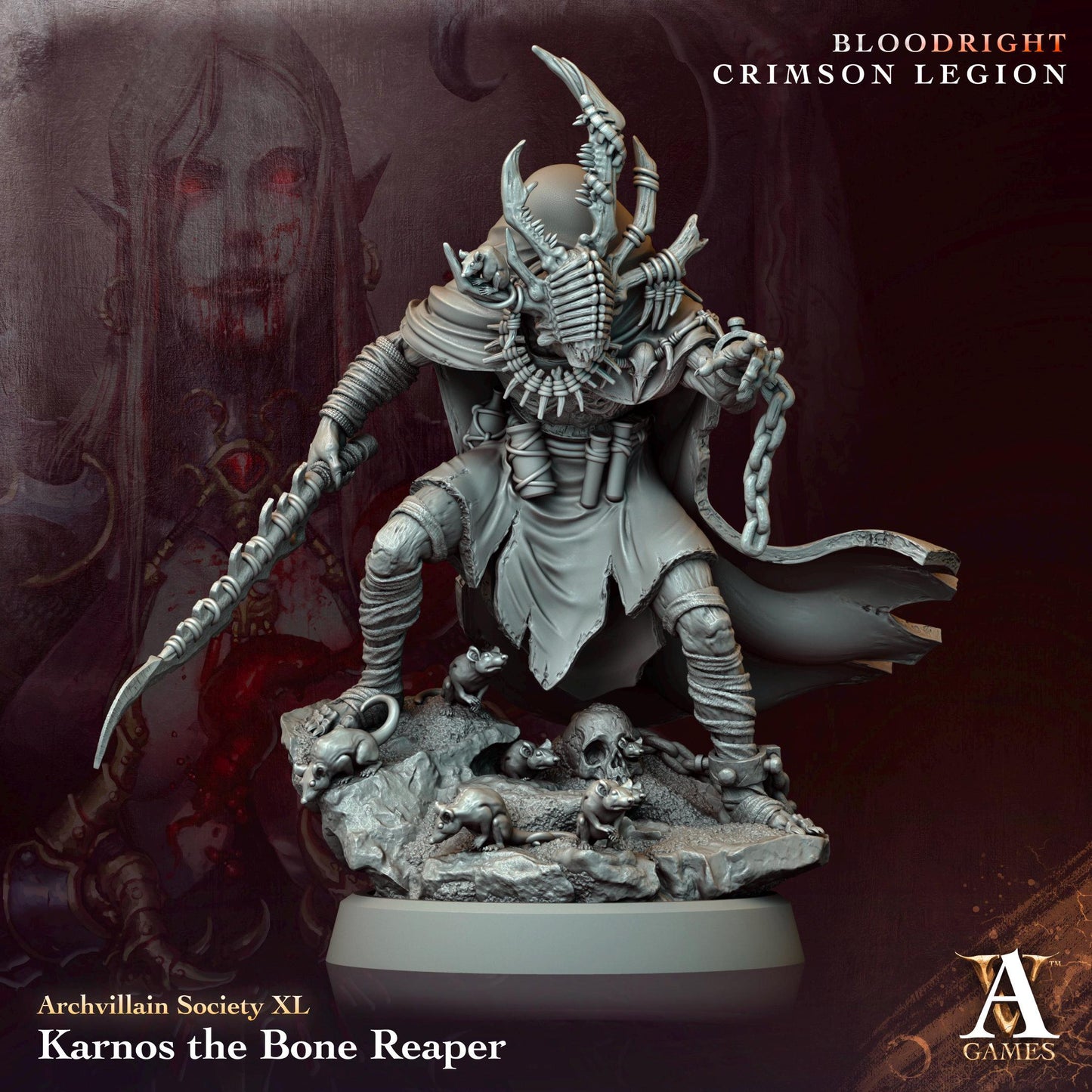 Figurine de chez Archvillain Games dans l’univers Society Vol. XL [25mm]