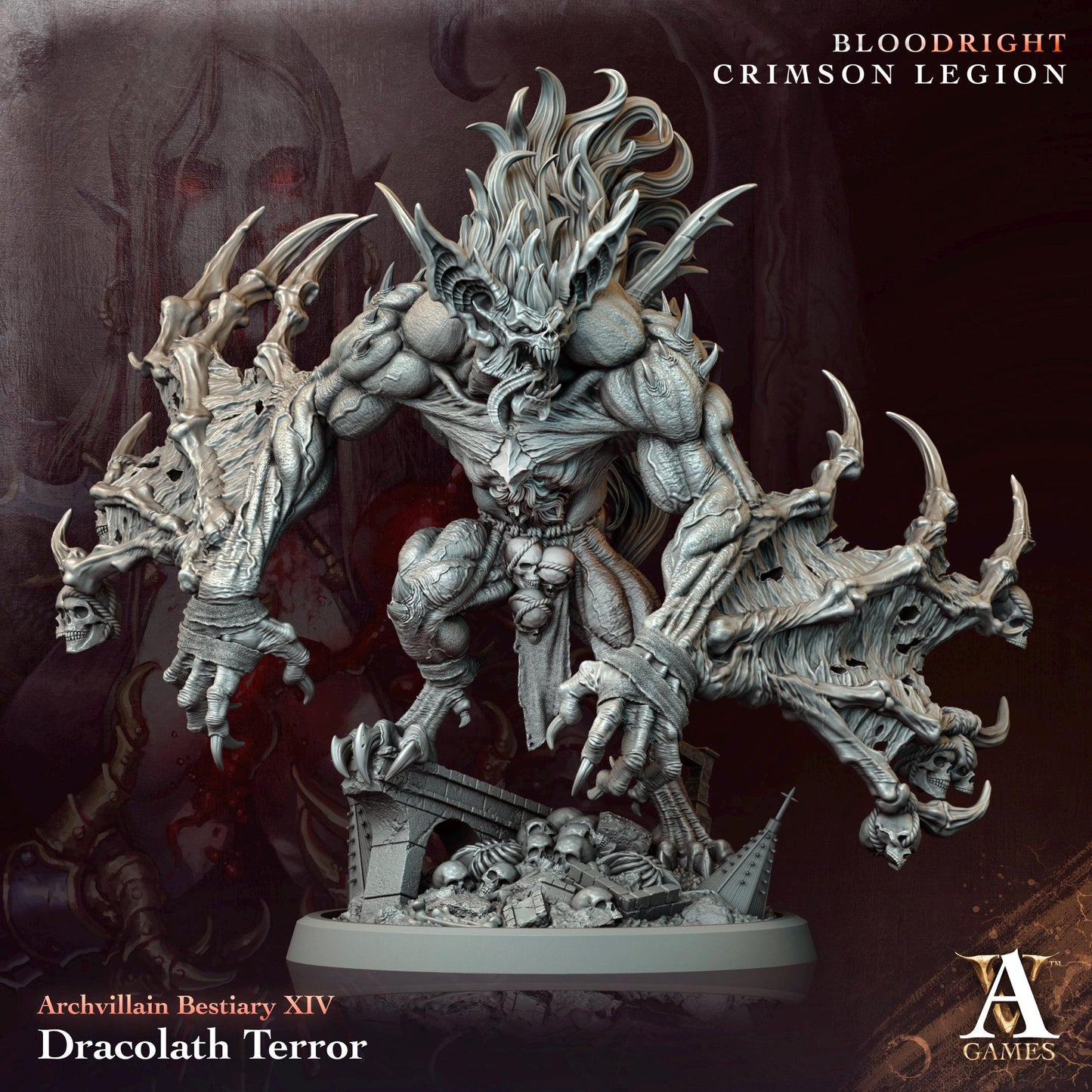 Figurine Bestiary Vol. XIV de chez ArchVillain Games [25/50mm]