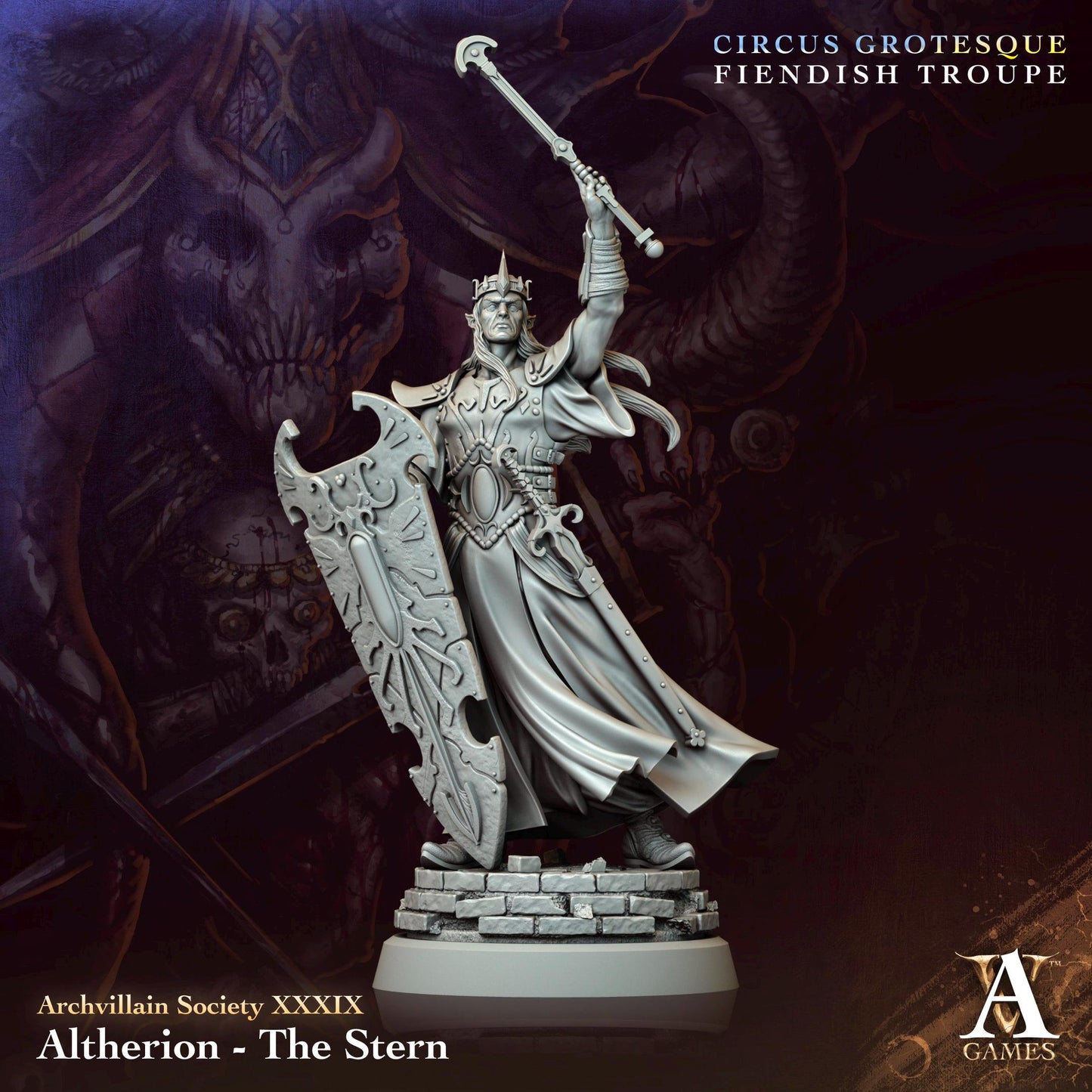Figurine de chez ArchVillain Games dans l'univers Society Vol. XXXIX  [25mm]