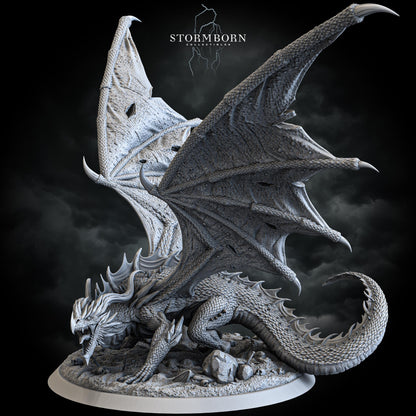 Figurine Ancient Red Dragon de chez Stormborn [1/10ème]
