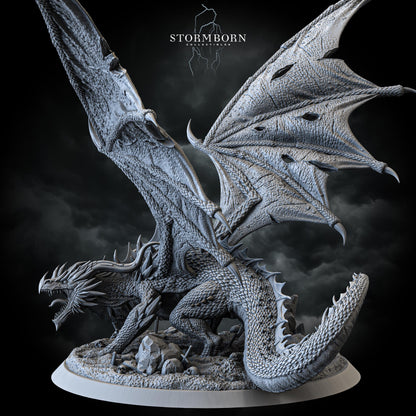 Figurine Ancient Red Dragon de chez Stormborn [1/10ème]