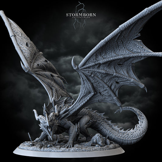 Figurine Ancient Red Dragon de chez Stormborn [1/10ème]