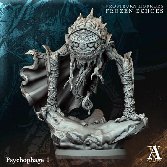 Figurine Psychophage de chez Archvillain Games de l’univers Frostburn Horrors - Frozen Echoes [50mm]
