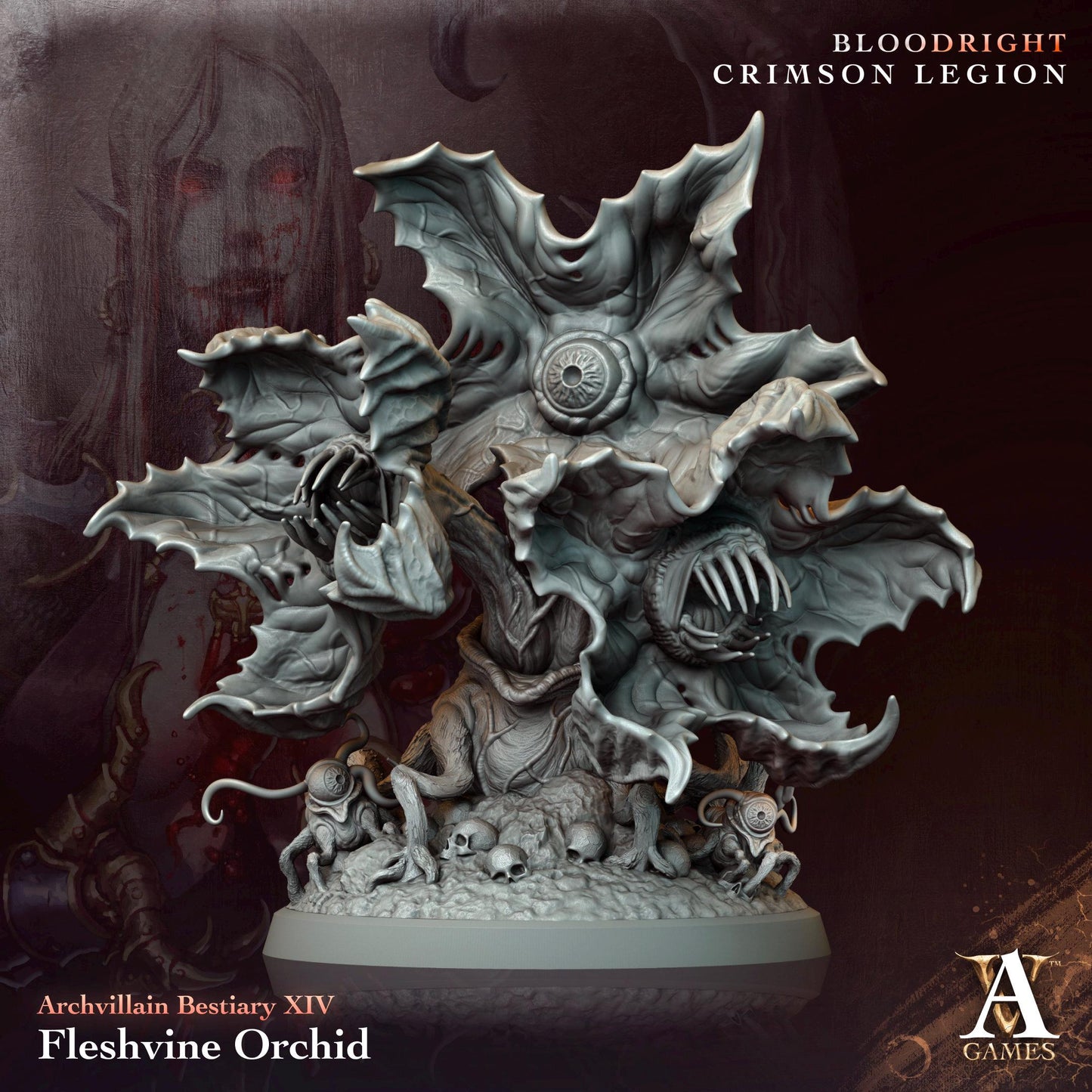 Figurine Bestiary Vol. XIV de chez ArchVillain Games [25/50mm]