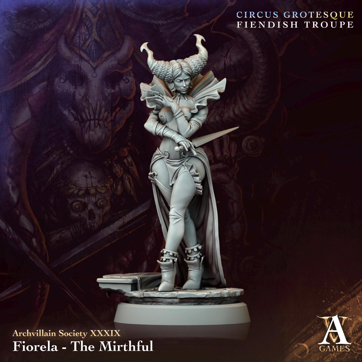 Figurine de chez ArchVillain Games dans l'univers Society Vol. XXXIX  [25mm]