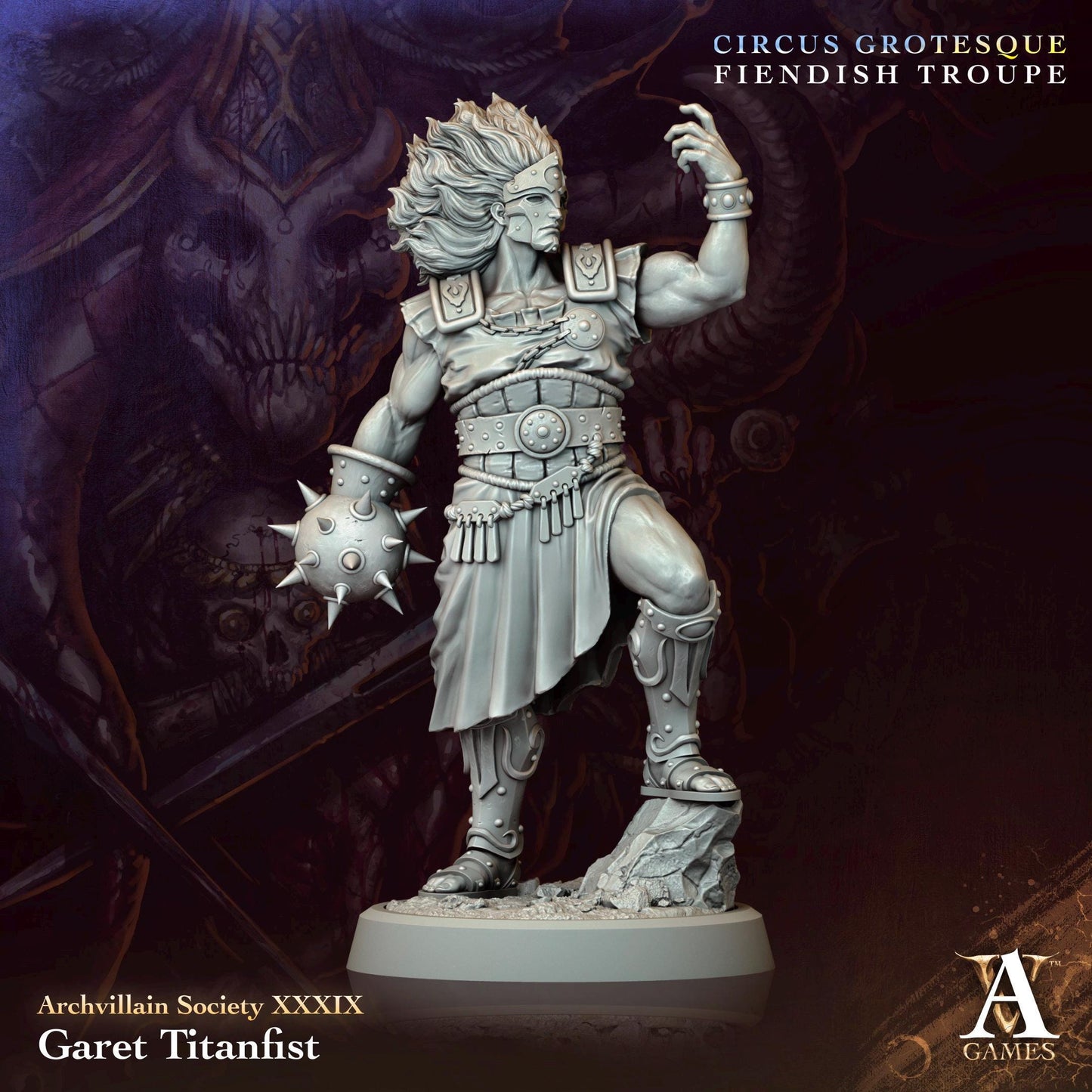 Figurine de chez ArchVillain Games dans l'univers Society Vol. XXXIX  [25mm]