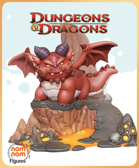 Chibi Themberchaud - Dungeons & Dragons de chez NomNom Figurines
