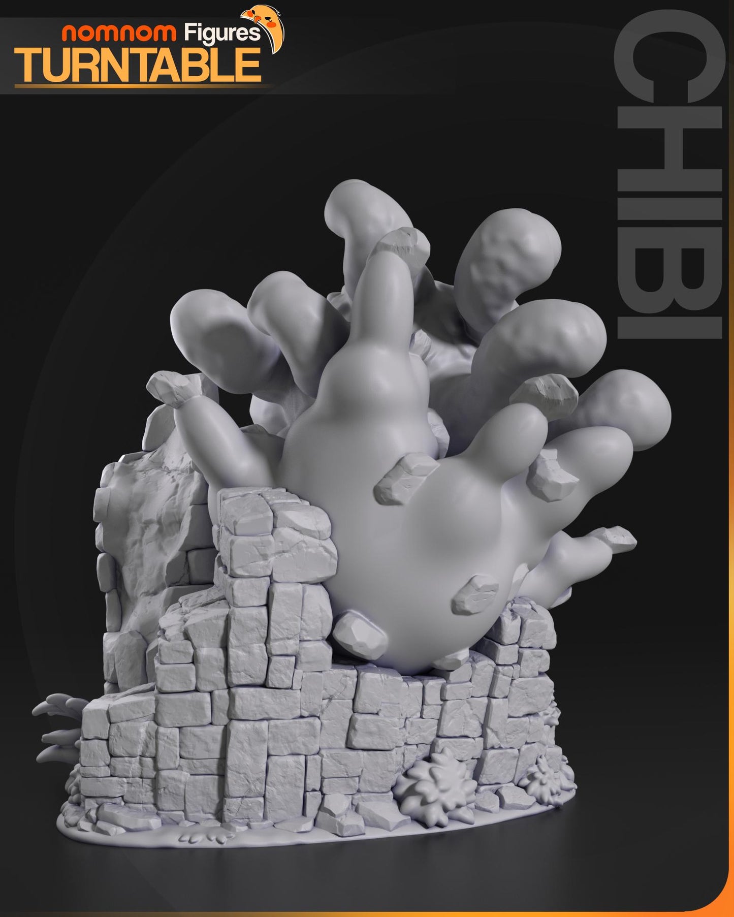 Chibi Beholder - Dungeons & Dragons de chez NomNom Figurines