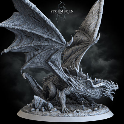 Figurine Ancient Red Dragon de chez Stormborn [1/10ème]