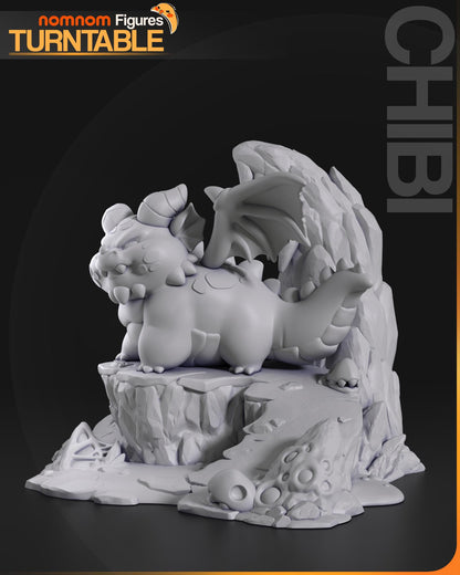 Chibi Themberchaud - Dungeons & Dragons de chez NomNom Figurines