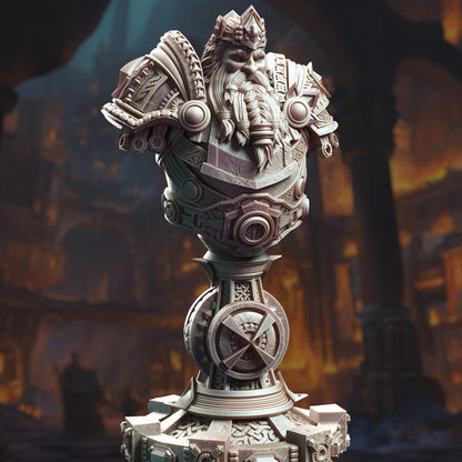 Box de Février 2025 - Buste de Dwarven General (env. 10cm) de chez DM Stash + Tutoriel YouTube