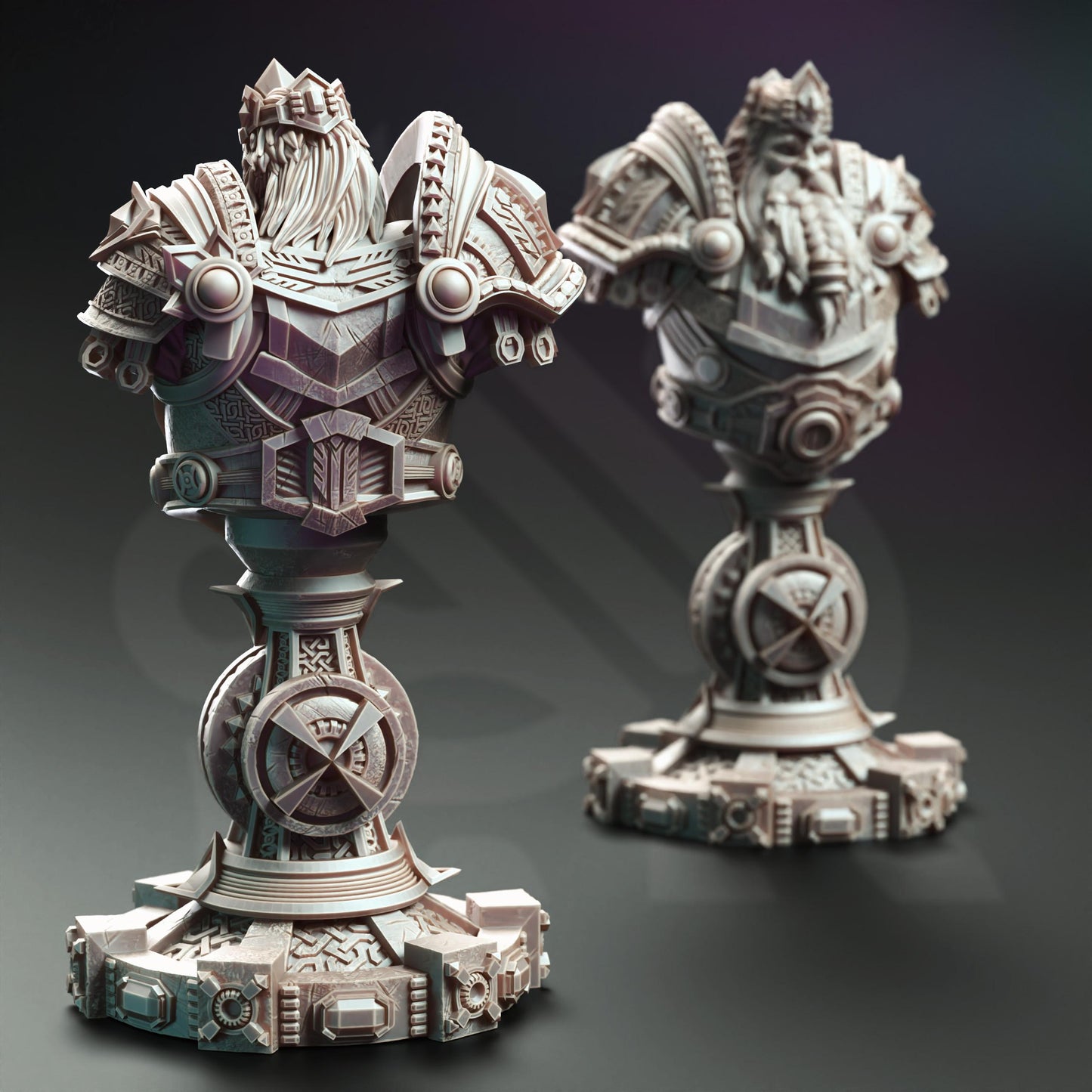Box de Février 2025 - Buste de Dwarven General (env. 10cm) de chez DM Stash + Tutoriel YouTube