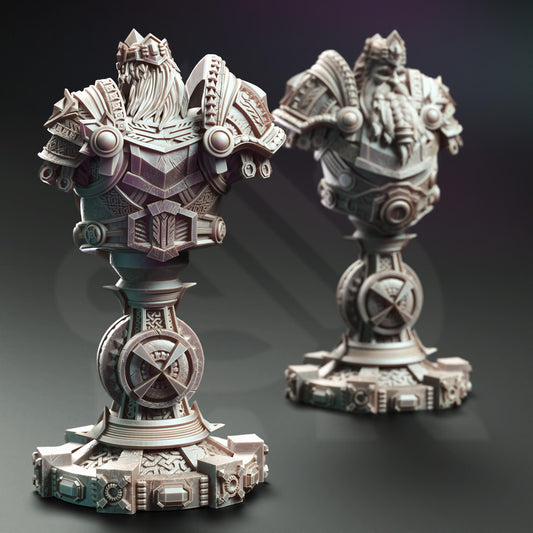 Box de Février 2025 - Buste de Dwarven General (env. 10cm) de chez DM Stash + Tutoriel YouTube