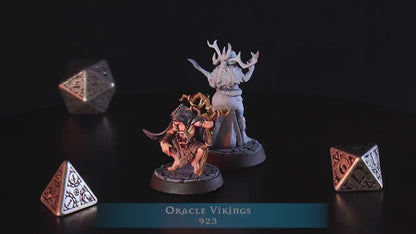 Figurine Oracle Vikings de chez Cast'n Play de l’univers Northwind Vikings [25mm]